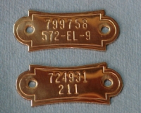Model Tags - Price $35.00 and $50.00