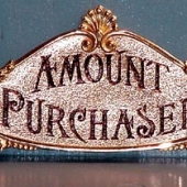 Small 400 Class Sign  - Price: $110.00